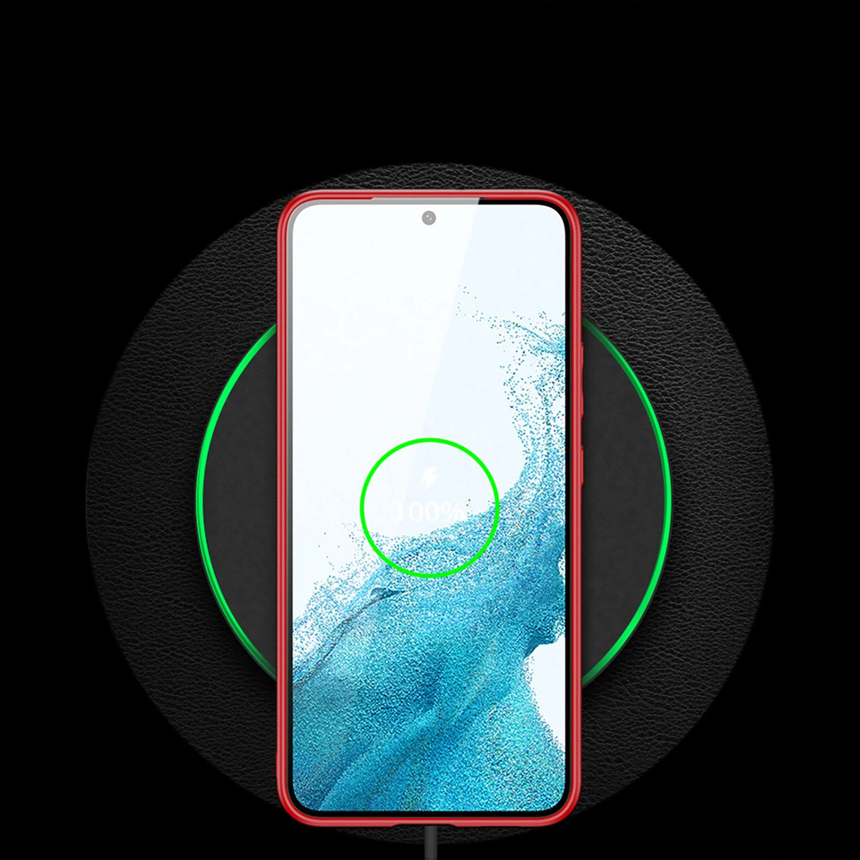 Dux Ducis Yolo elegant cover made of ecological leather for Samsung Galaxy S22 + (S22 Plus) red