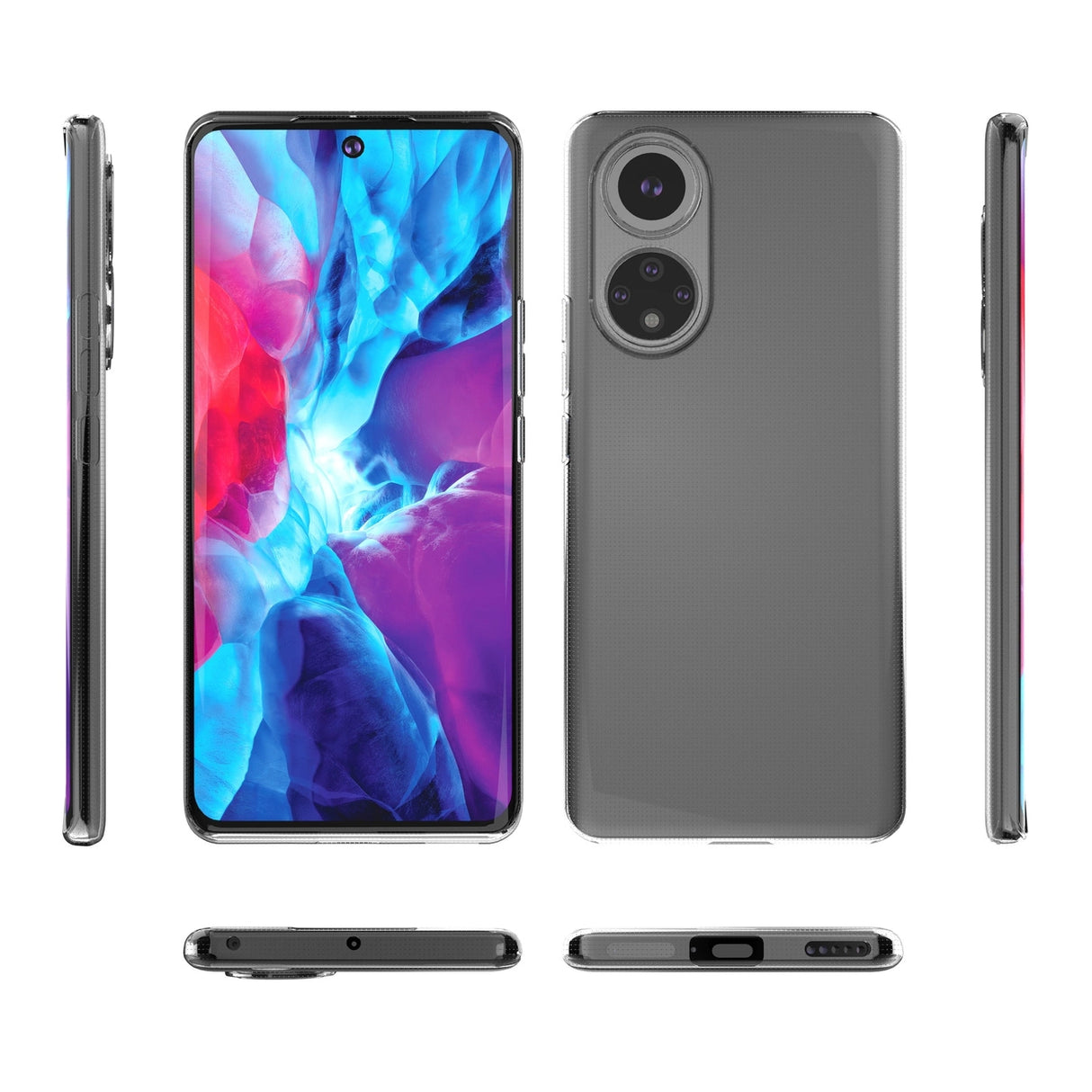 Ultra Clear 0.5mm Honor 50 Pro gel cover transparent