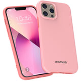 Choetech MFM Anti-drop case Made For MagSafe til iPhone 13 Pro Max pink (PC0114-MFM-PK)
