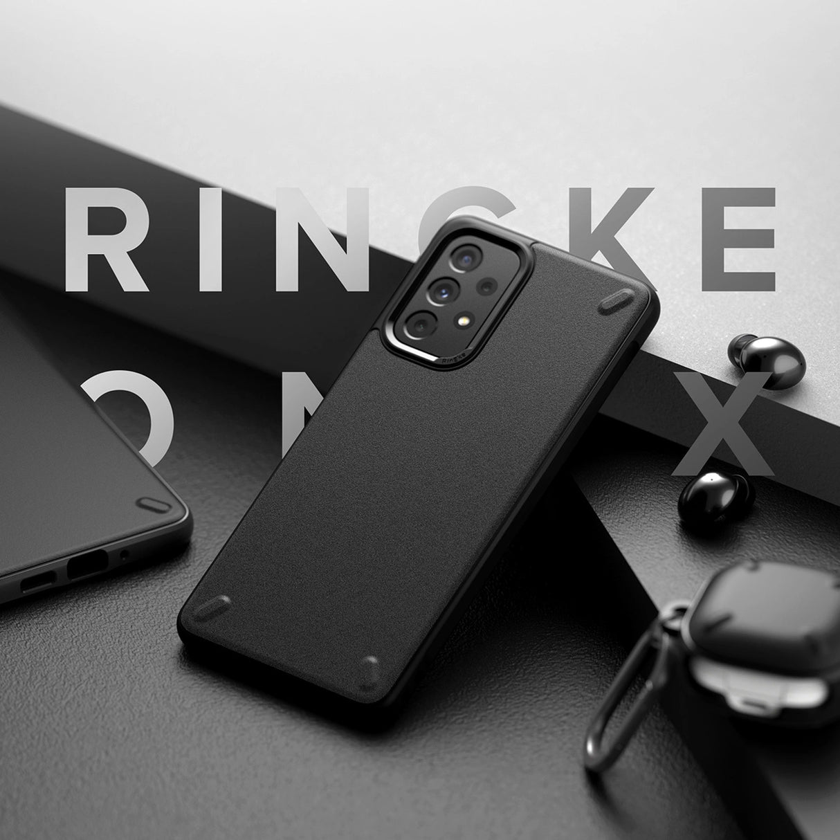Ringke Onyx holdbar TPU Cover til Samsung Galaxy A73 grå