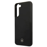 Mercedes Silicone Line Case for Samsung Galaxy S22+ - Black