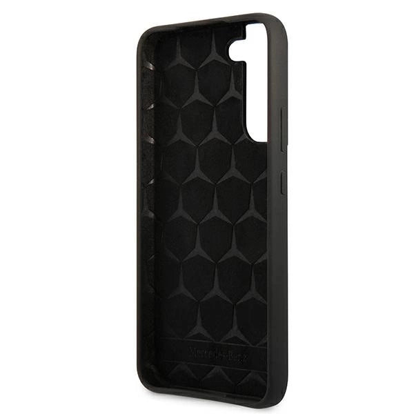 Mercedes Silicone Line Case for Samsung Galaxy S22+ - Black