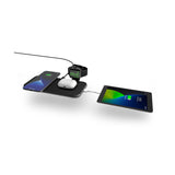 ZENS ZEDC14B/00 oplader til mobil enhed Hovedtelefoner, Smartphone, SmartWatch Sort USB Trådløs opladning Hurtig opladning Indendørs