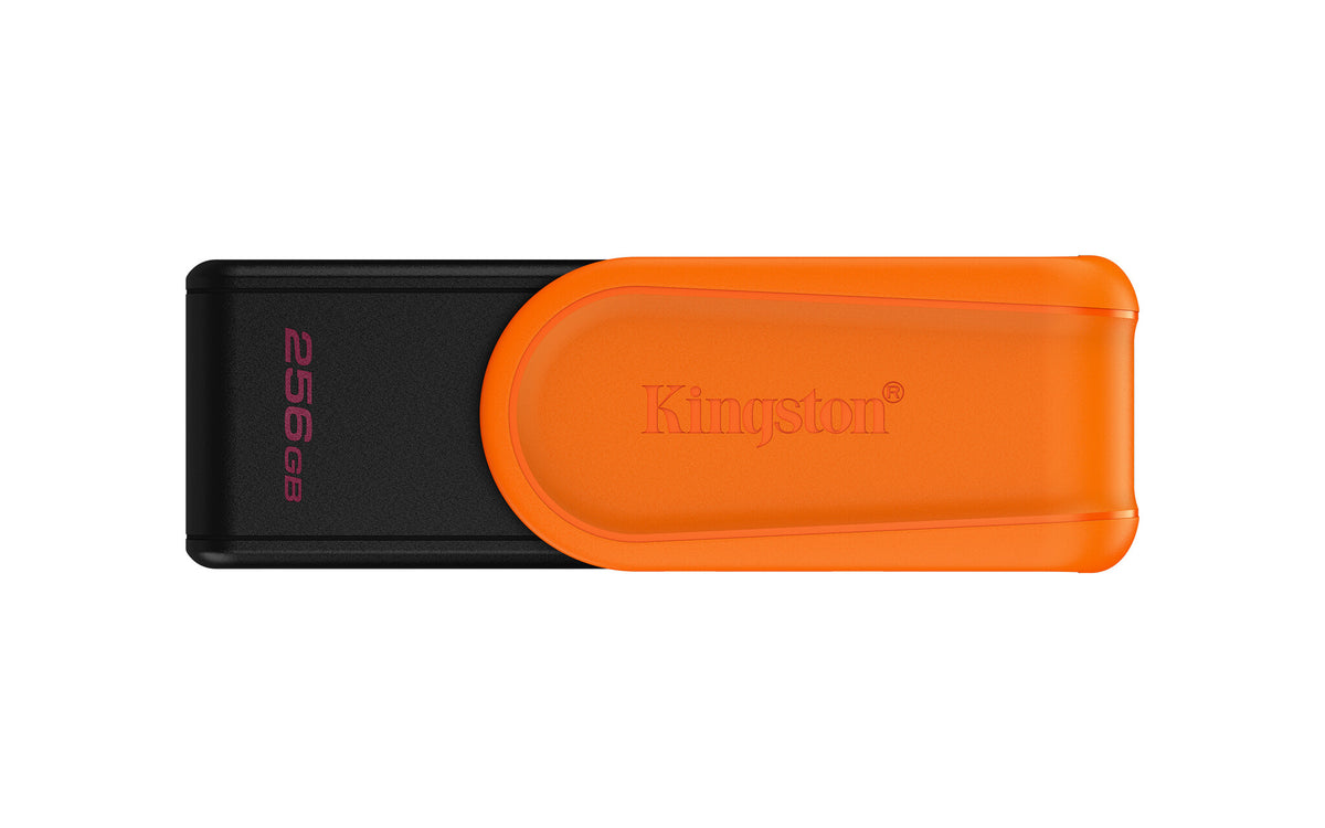 Kingston Technology DataTraveler 256 GB Portable USB 3.2 Gen 1 Exodia S (sort/orange)