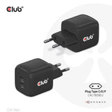 Club 3D CAC-1909EU 45Watt GaN Strømforsyningsadapter