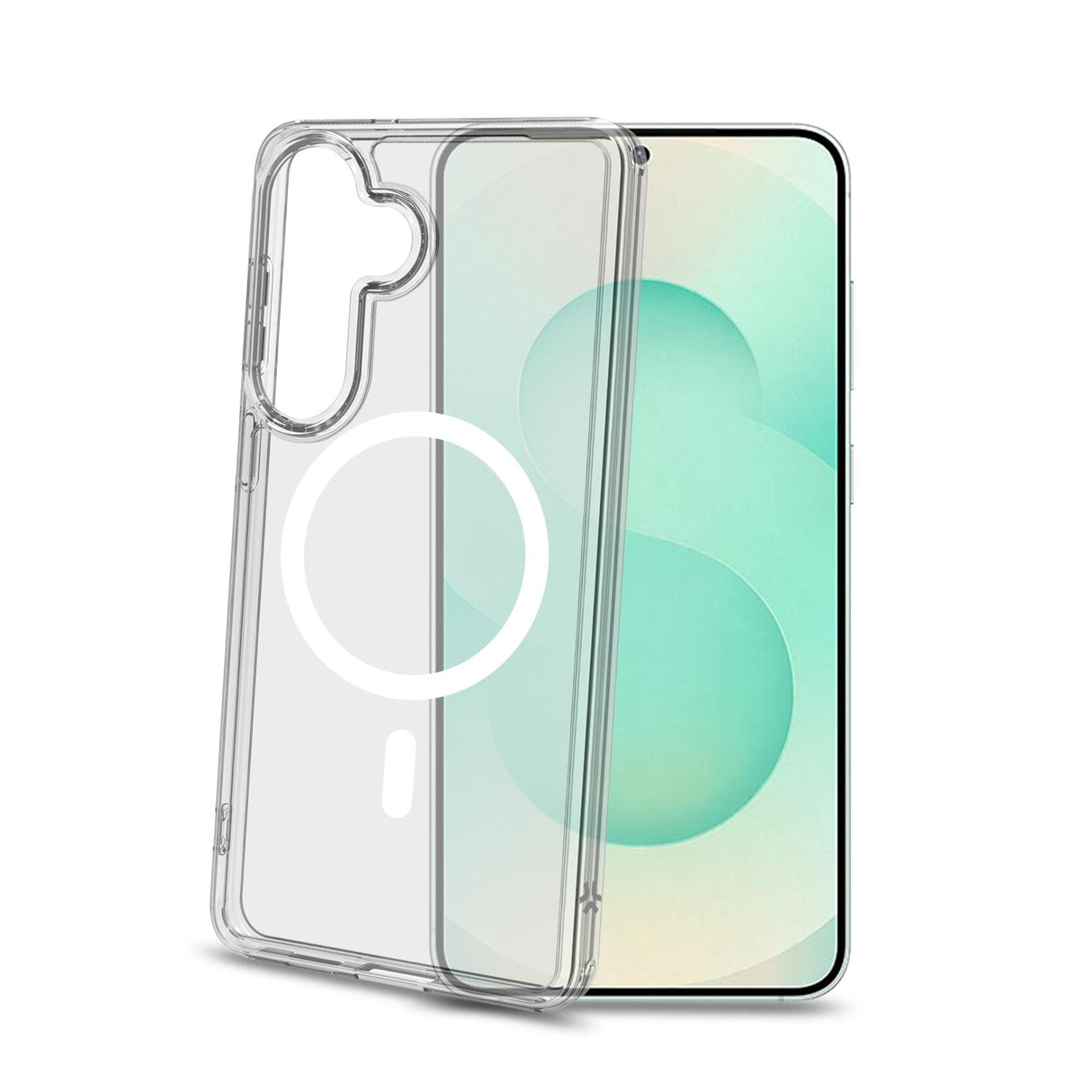 Celly GELSKINMAG mobiltelefon etui 17 cm (6.7") Cover Transparent