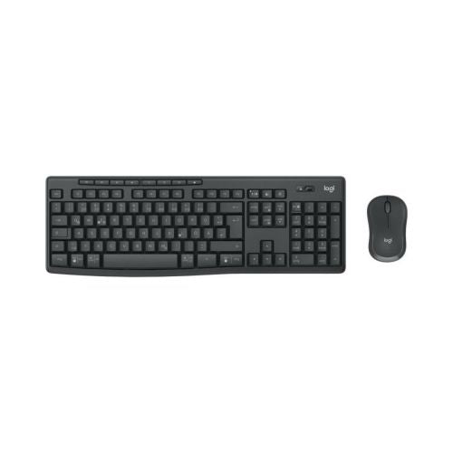 Logitech Wireless Keyboard DE (QWERTZ) og Mouse Combo MK370 Black EU (920-012065)