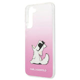 Karl Lagerfeld Choupette Eat Case for Samsung Galaxy S22+ - Pink