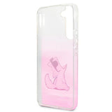 Karl Lagerfeld Choupette Eat Case for Samsung Galaxy S22+ - Pink