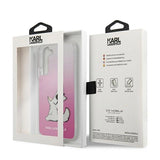 Karl Lagerfeld Choupette Eat Case for Samsung Galaxy S22+ - Pink