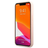 Karl Lagerfeld Silicone Ikonik Karl&Choupette MagSafe Case for iPhone 13 Pro / iPhone 13 - Light Pink