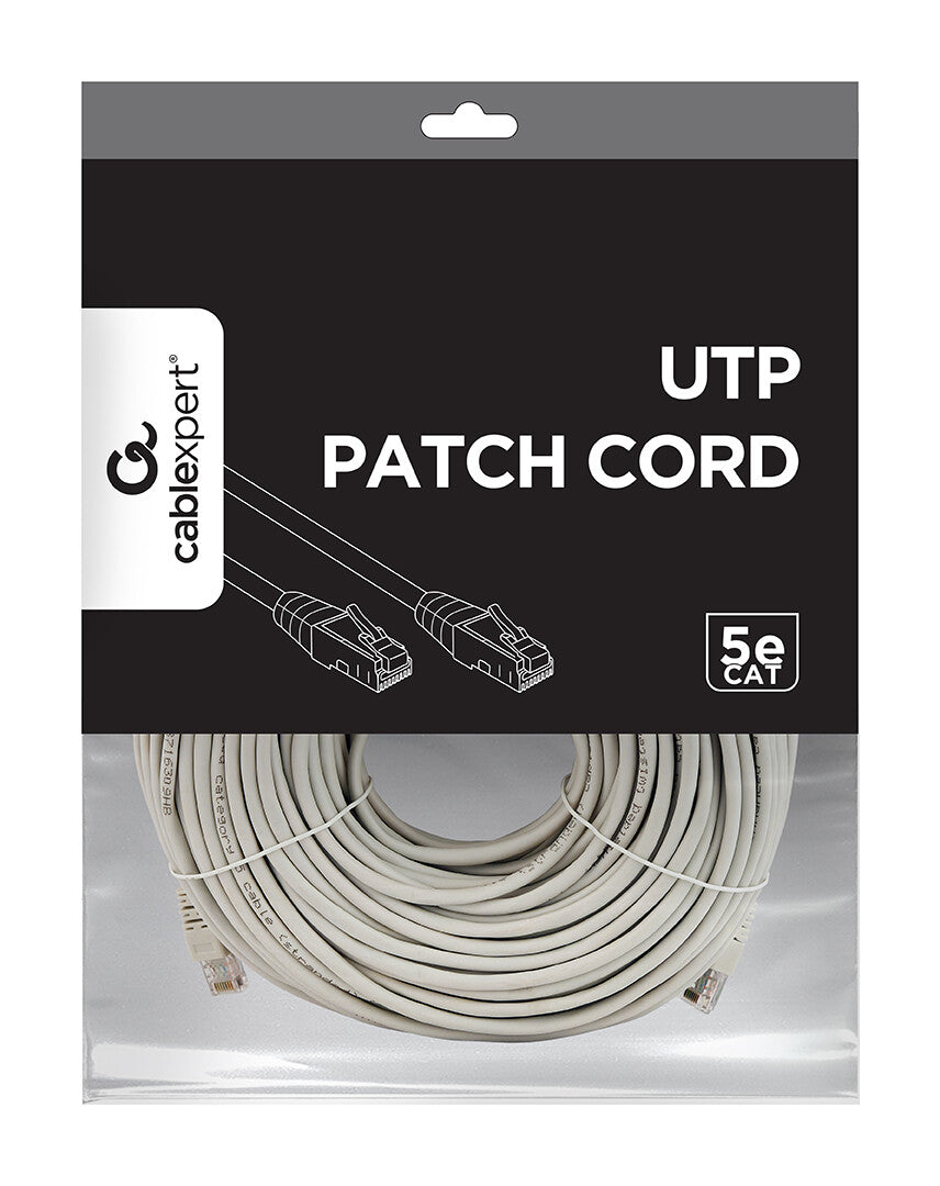Gembird PP12-50M netværkskabel Grå Cat5e U/UTP (UTP)