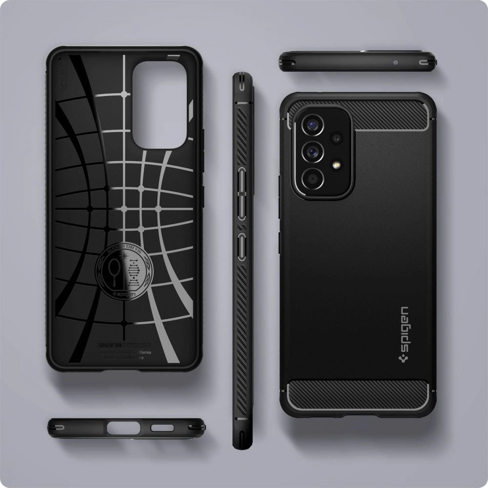 Spigen Rugged Armor Case til Samsung Galaxy A53 5G - Matte Black