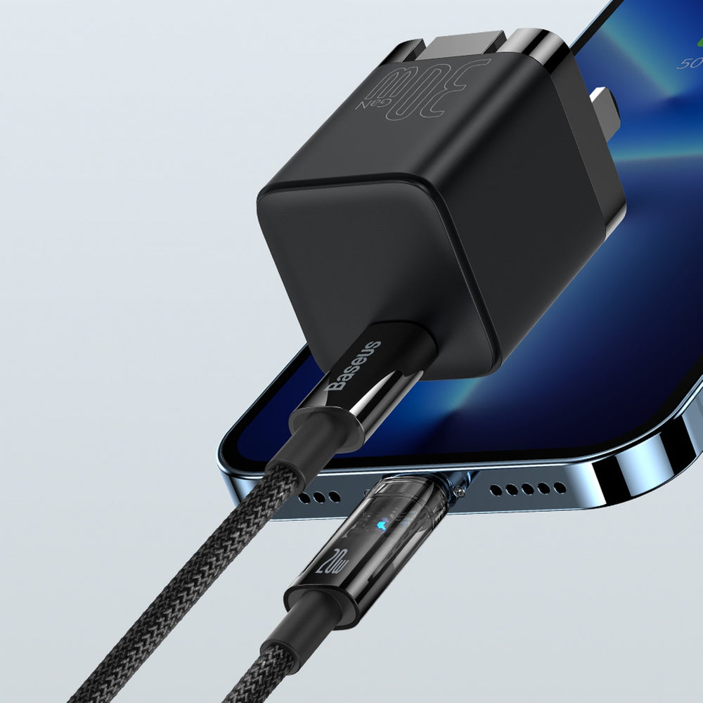 Baseus CATS000003 Lightning - USB-C cable 20W 480Mb/s 1m - blue