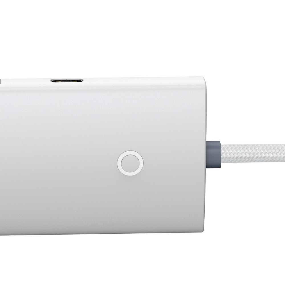 Baseus Lite Series HUB adapter USB Type C - 4x USB 3.0 2m white (WKQX030502)