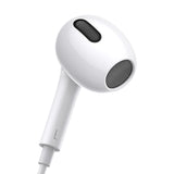Baseus Encok H17 3.5mm minijack wired headphones white (NGCR020002)