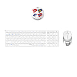Rapoo Keyboard/Mice Set 9750 M Wireless Multi Mode White