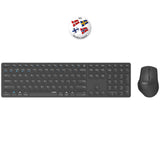 Rapoo Keyboard/Mice Set 9800 M Wireless Multi Mode Dark Grey