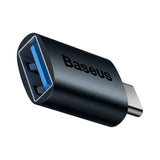Baseus Ingenuity Series USB Type C til USB-A 3.2 gen 1 adapter blå (ZJJQ000003)