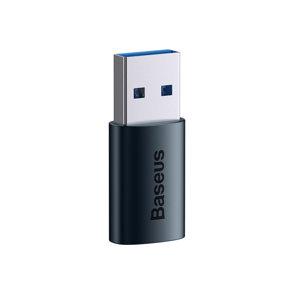 Baseus Ingenuity Series Mini USB 3.1 OTG til USB Type C adapter blå (ZJJQ000103)