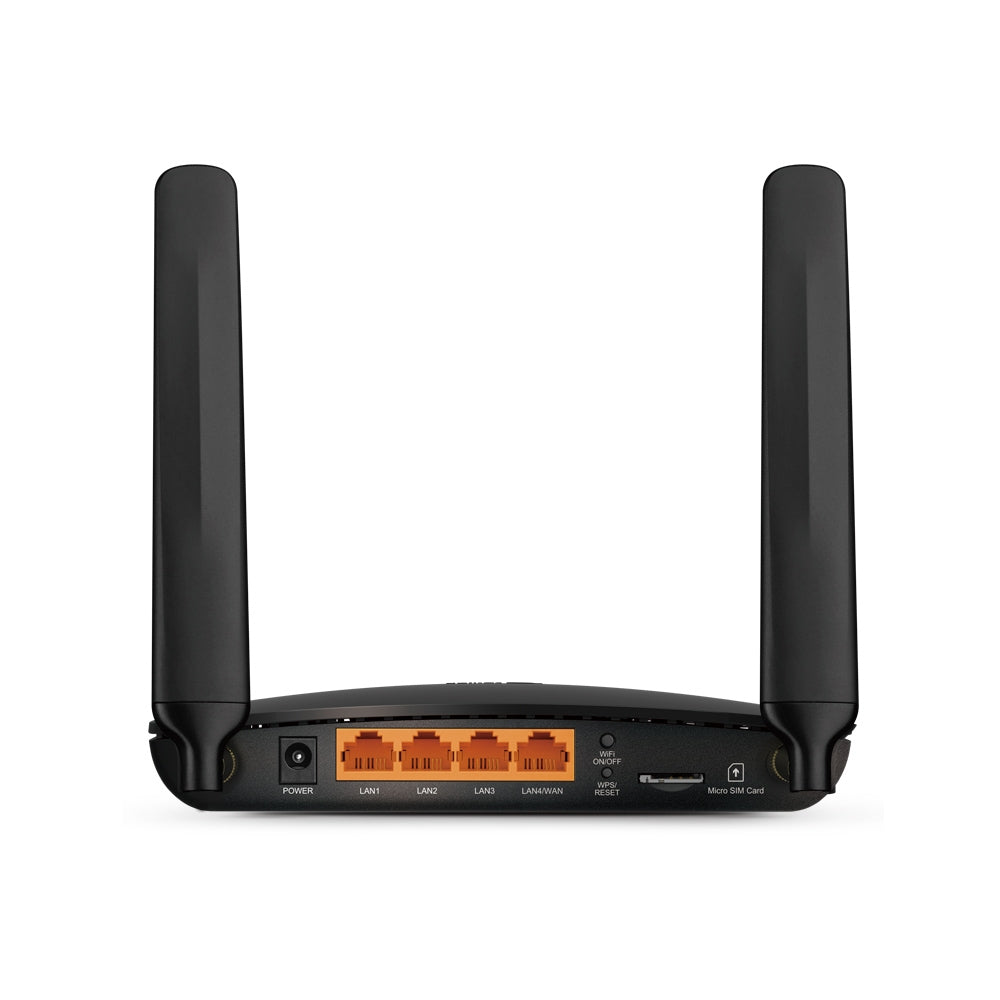 TP-Link Archer MR200 trådløs router Hurtigt ethernet Dual-band (2,4 GHz / 5 GHz) 4G Sort