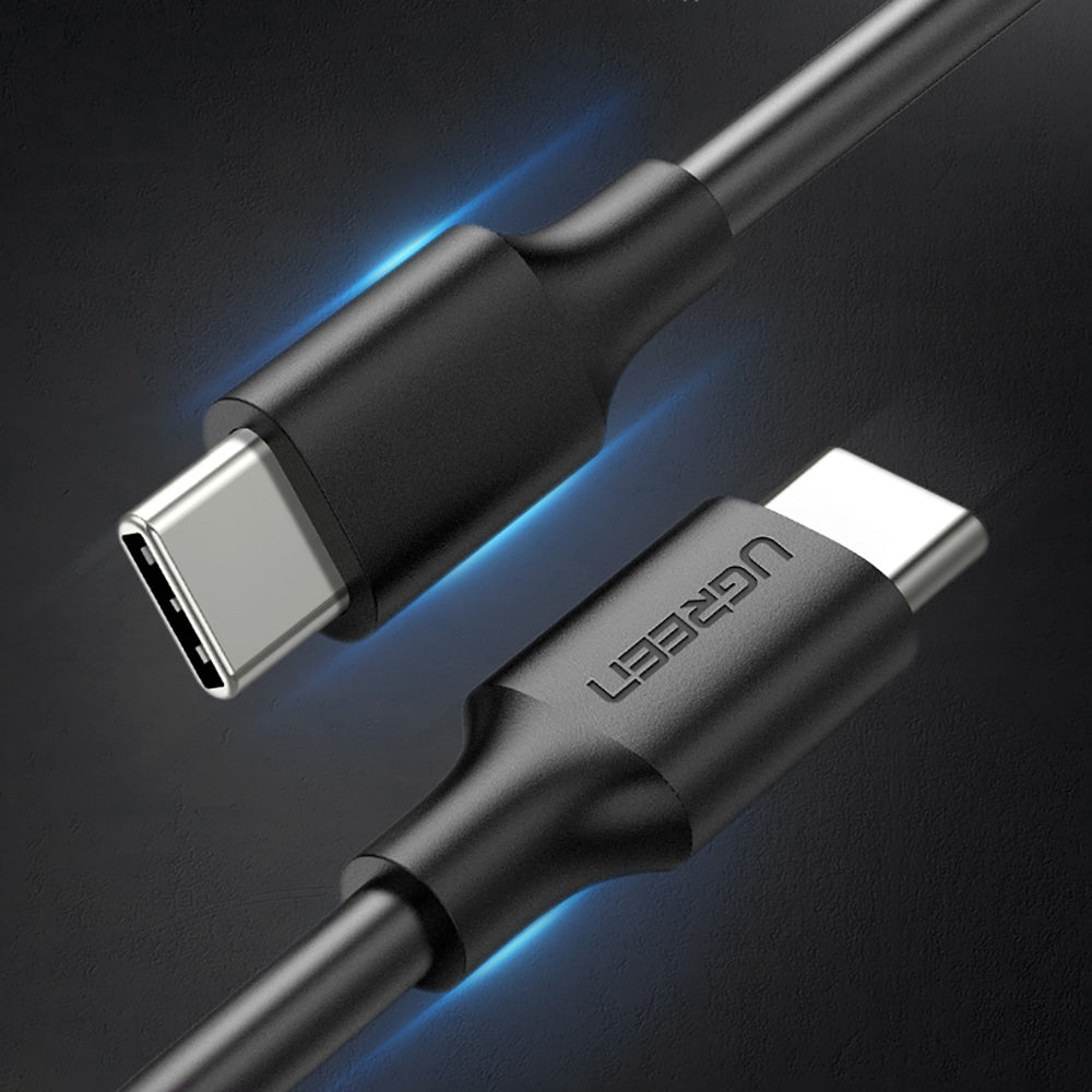 Ugreen US286 USB-C - USB-C PD QC 3A 480Mb/s 2m Kabel - sort