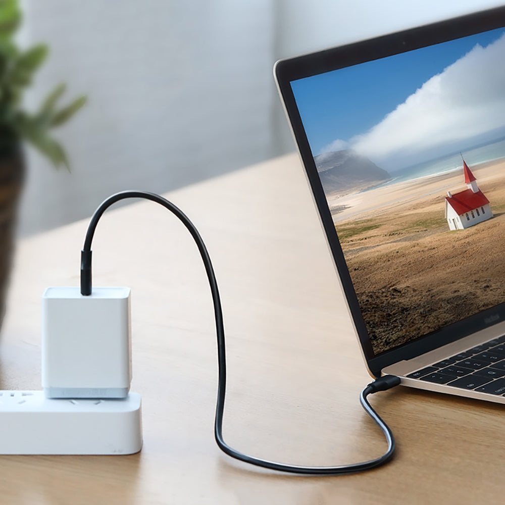 Ugreen US286 USB-C - USB-C PD QC 3A 480Mb/s 2m Kabel - sort