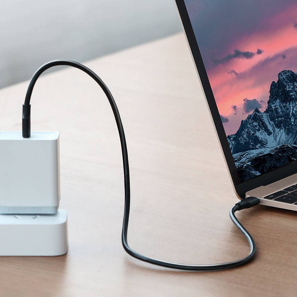 Ugreen US286 USB-C - USB-C PD QC 3A 480Mb/s 2m Kabel - sort