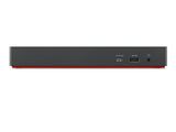 Lenovo 40B00300EU dockingstation Ledningsført Thunderbolt 4 Sort, Rød