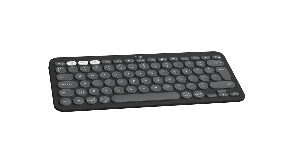 Logitech Pebble Keys 2 K380s Tastatur Saks Trådløs US International