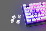 SteelSeries PrismCAPS NOR keyboard white
