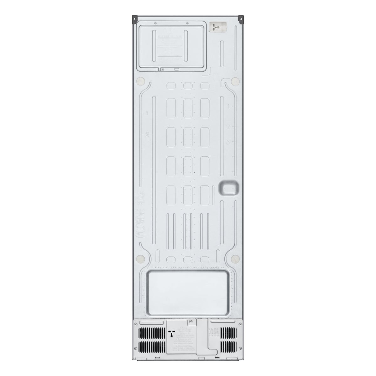 LG GFT41PZGSZ Stående fryser Fritstående 324 L Rustfrit stål