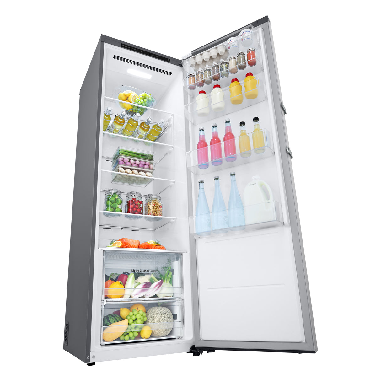 LG GLT51PZGSZ køleskab Fritstående 386 L Rustfrit stål