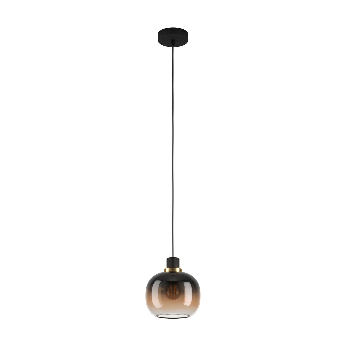 Eglo Oilella Ø19 amber/klar pendel