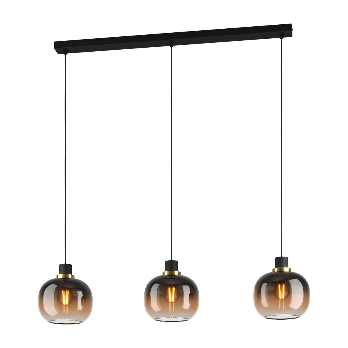 Eglo Oilella L95 amber/klar langbordspendel