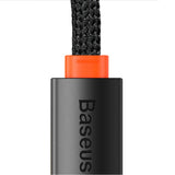 Baseus Lite Series external network card USB Type C - RJ-45 1Gbps (1000Mbps) black (WKQX000301)