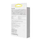 Baseus Lite Series external network card USB Type C - RJ-45 1Gbps (1000Mbps) black (WKQX000301)