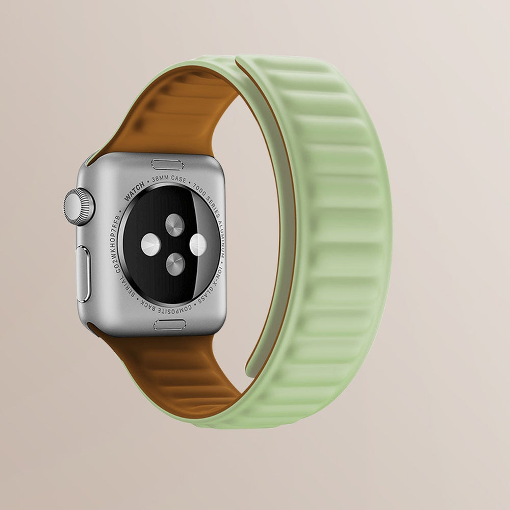 Magnetic Strap Magnetic Strap Bracelet for Apple Watch 38/40mm - Brown