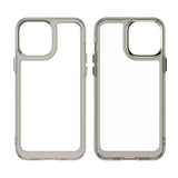 Outer Space Case til iPhone 12 Pro Max med gel-ramme blå
