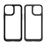 Outer Space Case Case for iPhone 12 Pro Max Hard Cover med Gel Frame Red
