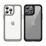 Outer Space Case Case for iPhone 12 Pro Max Hard Cover med Gel Frame Red
