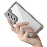 Udendørs rumkasse Kasse til Samsung Galaxy S22 + (S22 Plus) Hardcover med Gel Frame Transparent