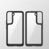 Outer Space Case Case til Samsung Galaxy S22 + (S22 Plus) Hard Cover med Gel Frame Transparent