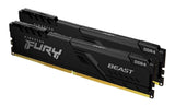 Kingston Technology FURY Beast 16GB 3200MT/s DDR4 CL16 DIMM (Sæt med 2) Black