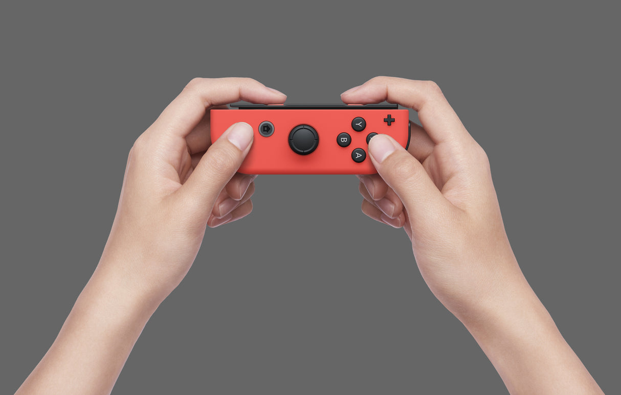 Nintendo Switch OLED bærbar spilkonsol 17,8 cm (7") 64 GB Berøringsskærm Wi-Fi Blå, Rød