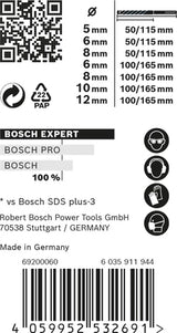 Bosch Expert 2 608 900 195 borehoved Boresæt 7 stk
