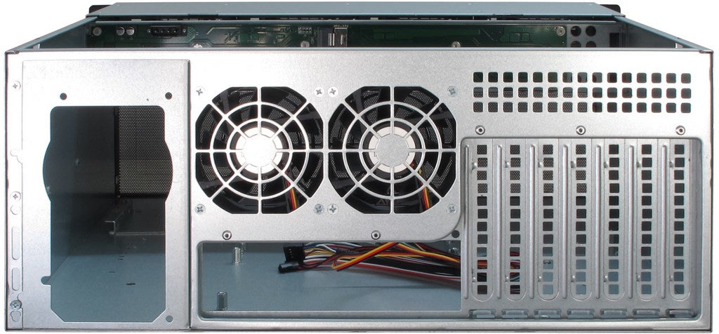 Inter-Tech IPC 4U-4408 Rackversion Forlænget ATX / SSI EEB Sort Grå