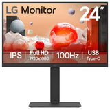 LG 24BA750-B computerskærm 60,5 cm (23.8") 1920 x 1080 pixel Fuld HD LCD Bordplade Sort