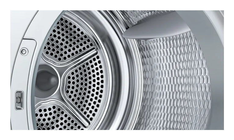 Bosch Serie 8 WQB246DLSN tørretumbler Fritstående Front-læsning 9 kg Hvid
