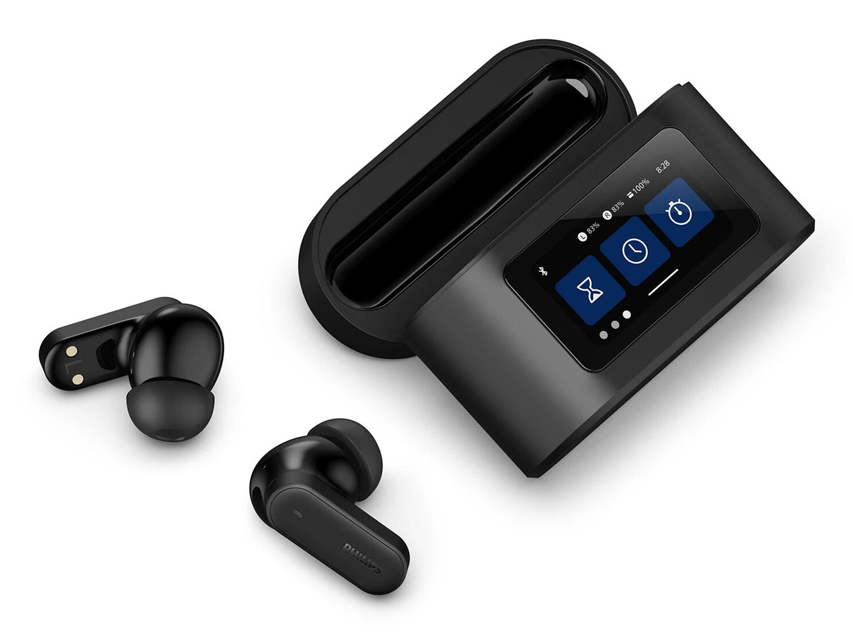 Philips 6000 series TAT6000BK/00 hovedtelefoner/headset True Wireless Stereo (TWS) I ørerne Opkald/musik Bluetooth Sort